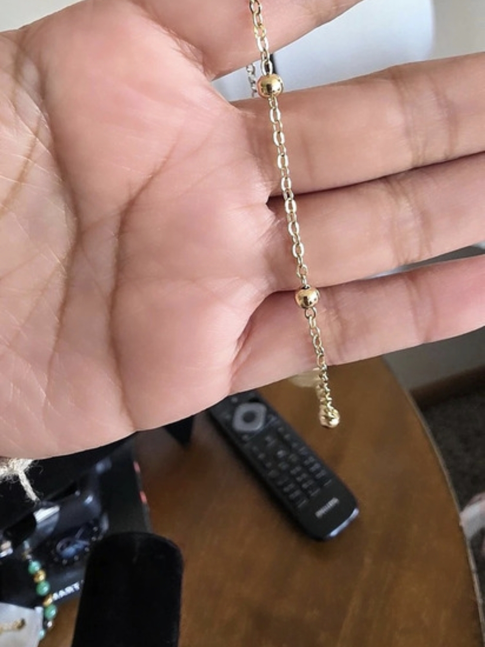 Tobillera Oro Laminado 14k